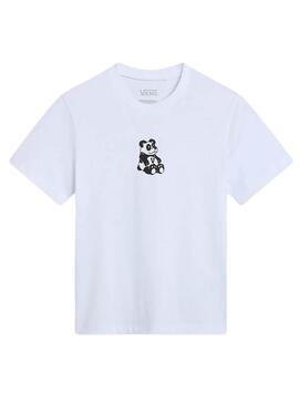 Camiseta Vans Panda blanco para niño