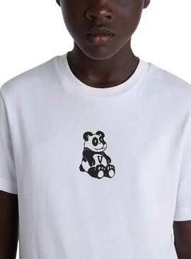 Camiseta Vans Panda blanco para niño