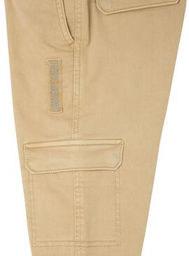 Pantalón Pepe Jeans Tadeo beige para niño