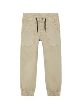 Pantalón Mayoral Skater beige para niño