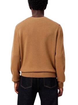 Jersey Lacoste Tricot camel para hombre