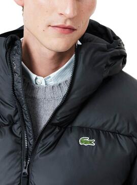 Cazadora Lacoste acolchada negro para hombre