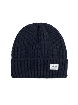 Gorro Pepe Jeans Zoe azul marino para niña