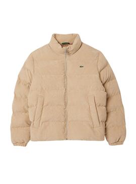 Cazadora Lacoste Pana beige para hombre