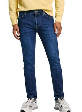 Pantalón vaquero Pepe Jeans Skinny azul para hombre