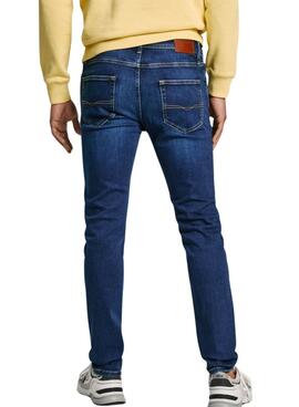 Pantalón vaquero Pepe Jeans Skinny azul para hombre