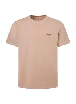 Camiseta Pepe Jeans Jacko rosa para hombre