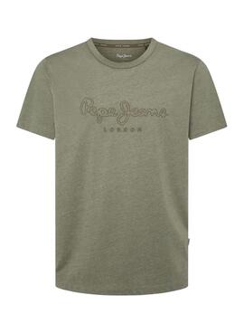 Camiseta Pepe Jeans New Nouvel verde para hombre