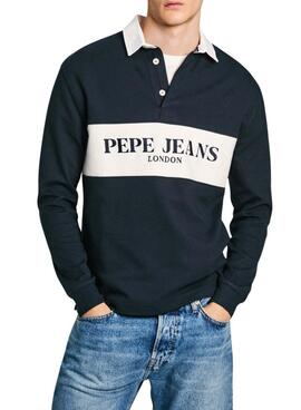 Polo Pepe Jeans Joey azul marino para hombre