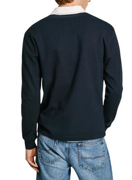 Polo Pepe Jeans Joey azul marino para hombre