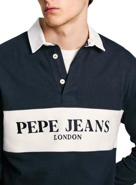 Polo Pepe Jeans Joey azul marino para hombre