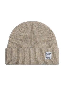 Gorro Pepe Jeans West beige para hombre