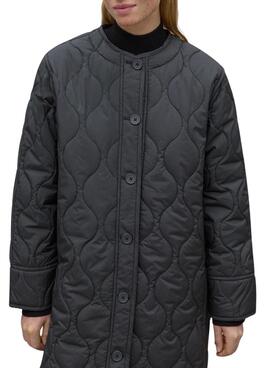 Parka Ecoalf Lezna negro para mujer