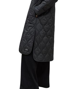 Parka Ecoalf Lezna negro para mujer