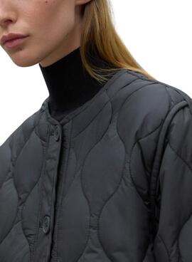 Parka Ecoalf Lezna negro para mujer