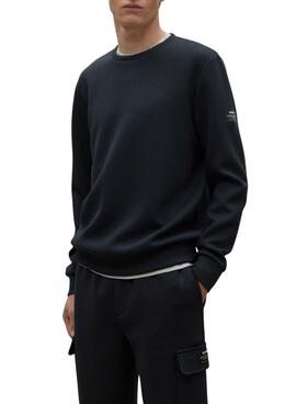 Sudadera Ecoalf Arles negro para hombre