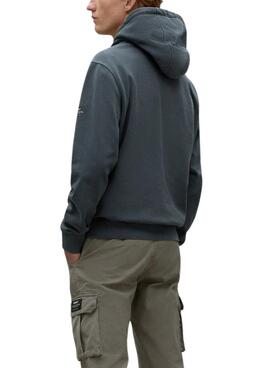 Sudadera Ecoalf Barcaalf gris para hombre