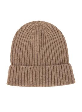 Gorro Ecoalf Thickalf camel mara hombre y mujer