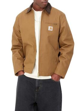 Cazadora Carhartt Detroit marrón para hombre