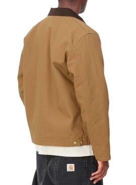 Cazadora Carhartt Detroit marrón para hombre