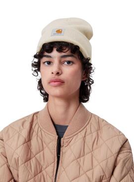 Gorro Carhartt Watch Short beige para mujer y hombre