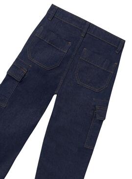 Jeans Mayoral Cargo Denim Oscuro para niña