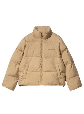 Cazadora acolchada Carhartt Springfield beige para mujer