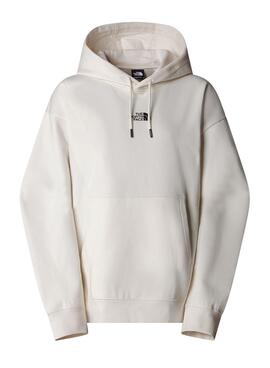 Sudadera The North Face Essential Oversize capucha blanco para mujer