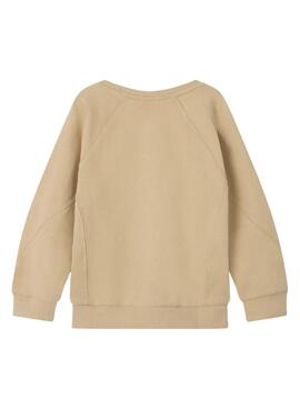 Sudadera Name It Obanno Beige para niño