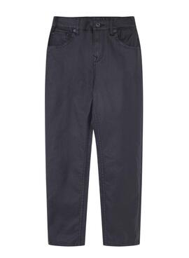 Pantalones Encerados Pepe Jeans Relaxed Negro niño