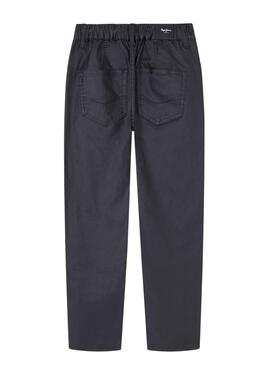 Pantalones Encerados Pepe Jeans Relaxed Negro niño