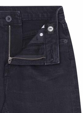 Pantalones Encerados Pepe Jeans Relaxed Negro niño