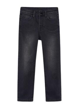 Pantalón Tejano Mayoral Slim fit Básico Negro niño