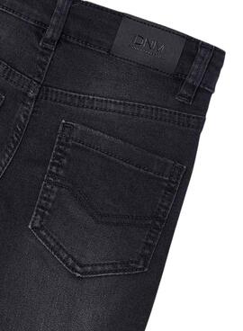 Pantalón Tejano Mayoral Slim fit Básico Negro niño