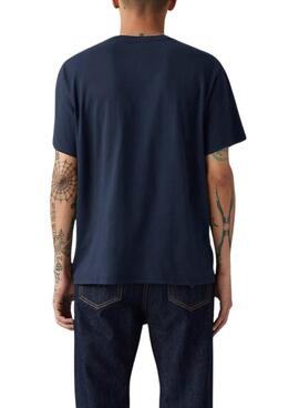 Camiseta Levis Housemark azul marino para hombre