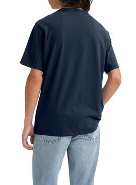 Camiseta Levis Graphic Mini azul marino para hombre