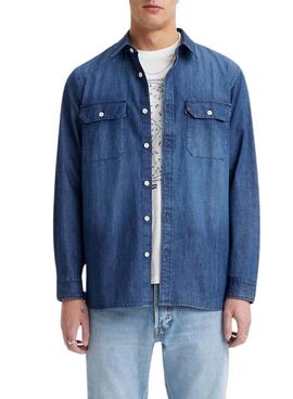 Camisa Levis Jackson Worker denim para hombre