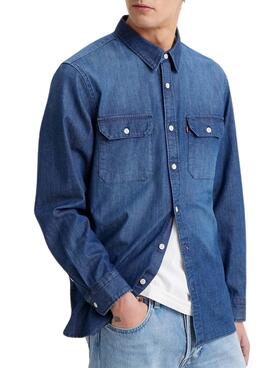 Camisa Levis Jackson Worker denim para hombre