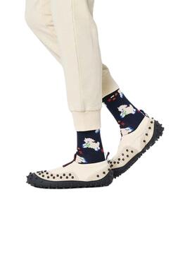 Calcetines Happy Socks Lamb azul marino para mujer y hombre