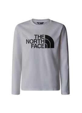 Camiseta The North Face Teen Easy Blanco para niña