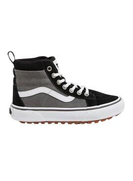 Zapatillas Vans Sk8-Hi MTE Gris y Negro para niños