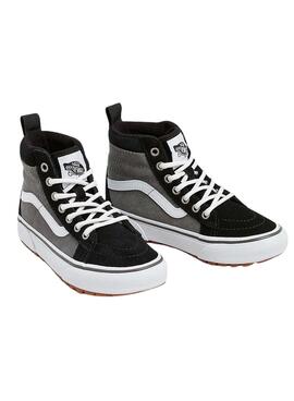 Zapatillas Vans Sk8-Hi MTE Gris y Negro para niños