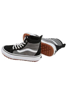 Zapatillas Vans Sk8-Hi MTE Gris y Negro para niños