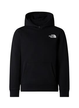 Sudadera The North Face Teen Box Negro niño