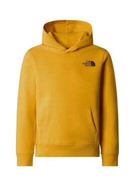 Sudadera The North Face Teen Box Naranja niño