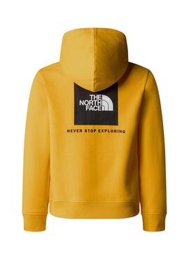 Sudadera The North Face Teen Box Naranja niño