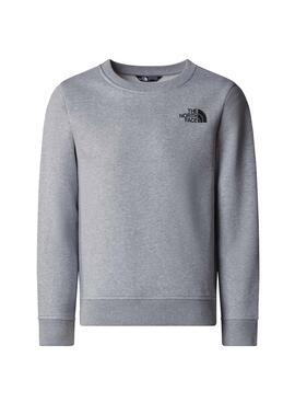 Sudadera The North Face Redbox Regular Crew Gris