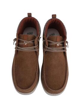 Botas Walkin Pitas Wallabi WP150  Paul camel para hombre