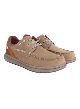 Náuticos Walkin Pitas Java beige para hombre