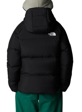 Chaquetón The North Face Down Hooded Negro niño